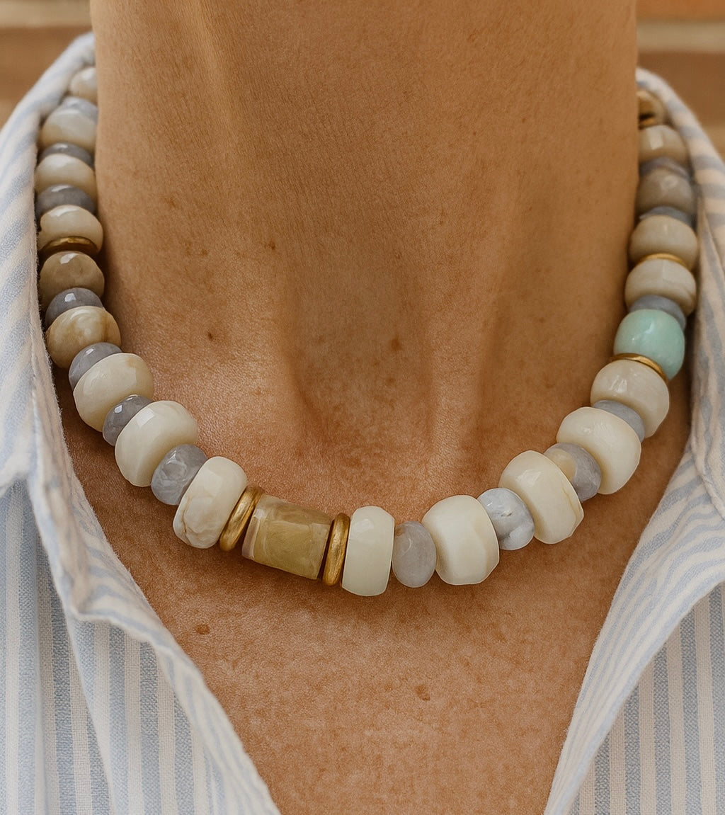 Chunky Beaded Necklace