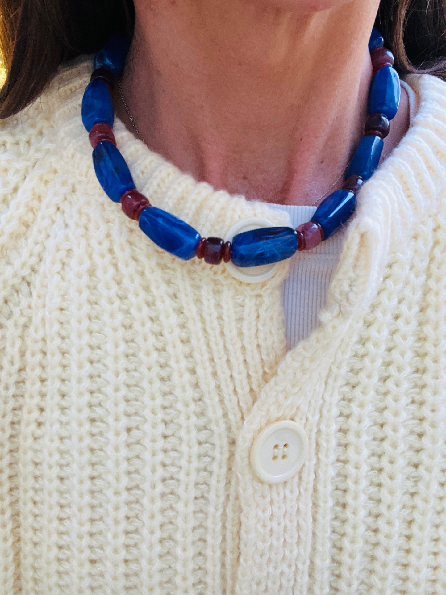 Chunky Beaded Necklace