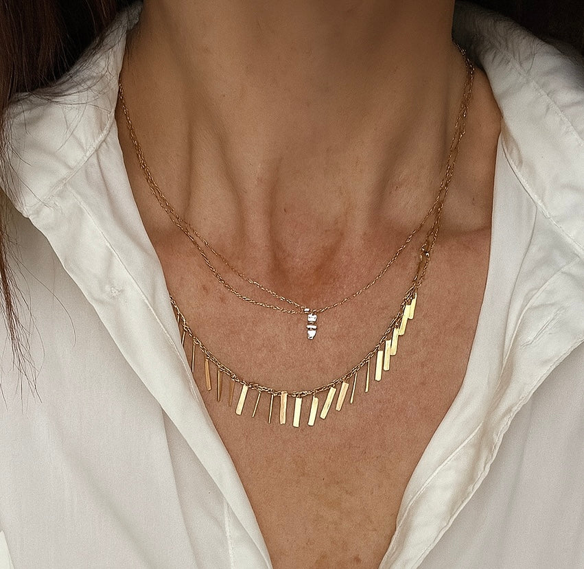 Gold Shimmer Necklace