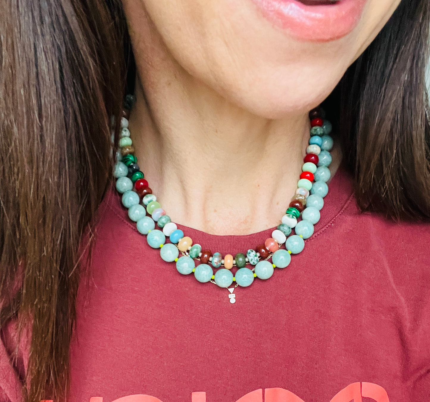 Vibrant Beaded Necklace