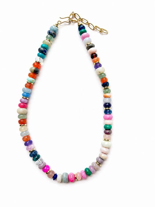 Colorful Mix Beaded Necklace