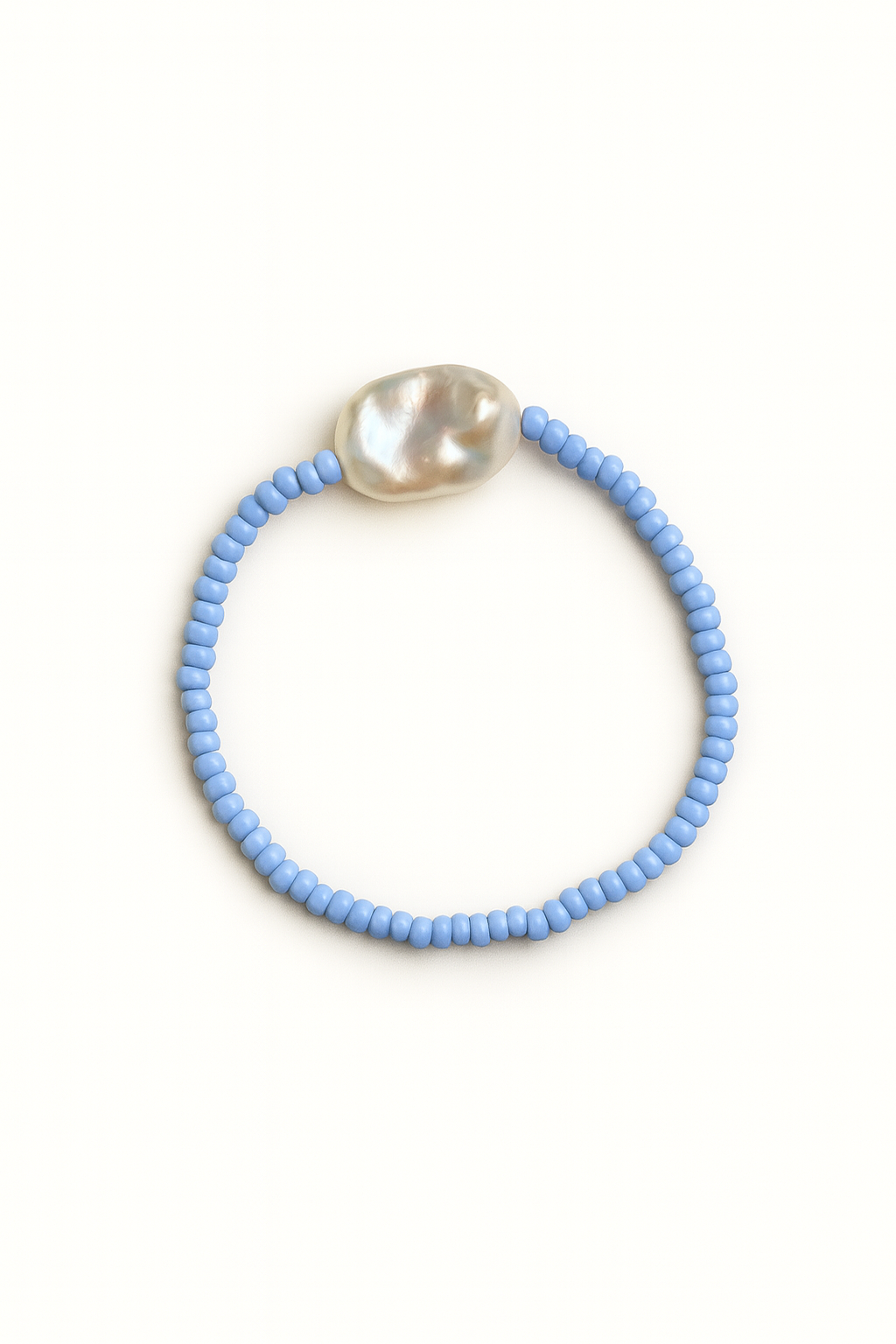 Periwinkle Pearl Bracelet