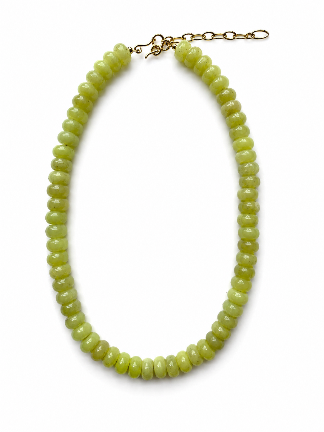 Citron Beaded Necklace