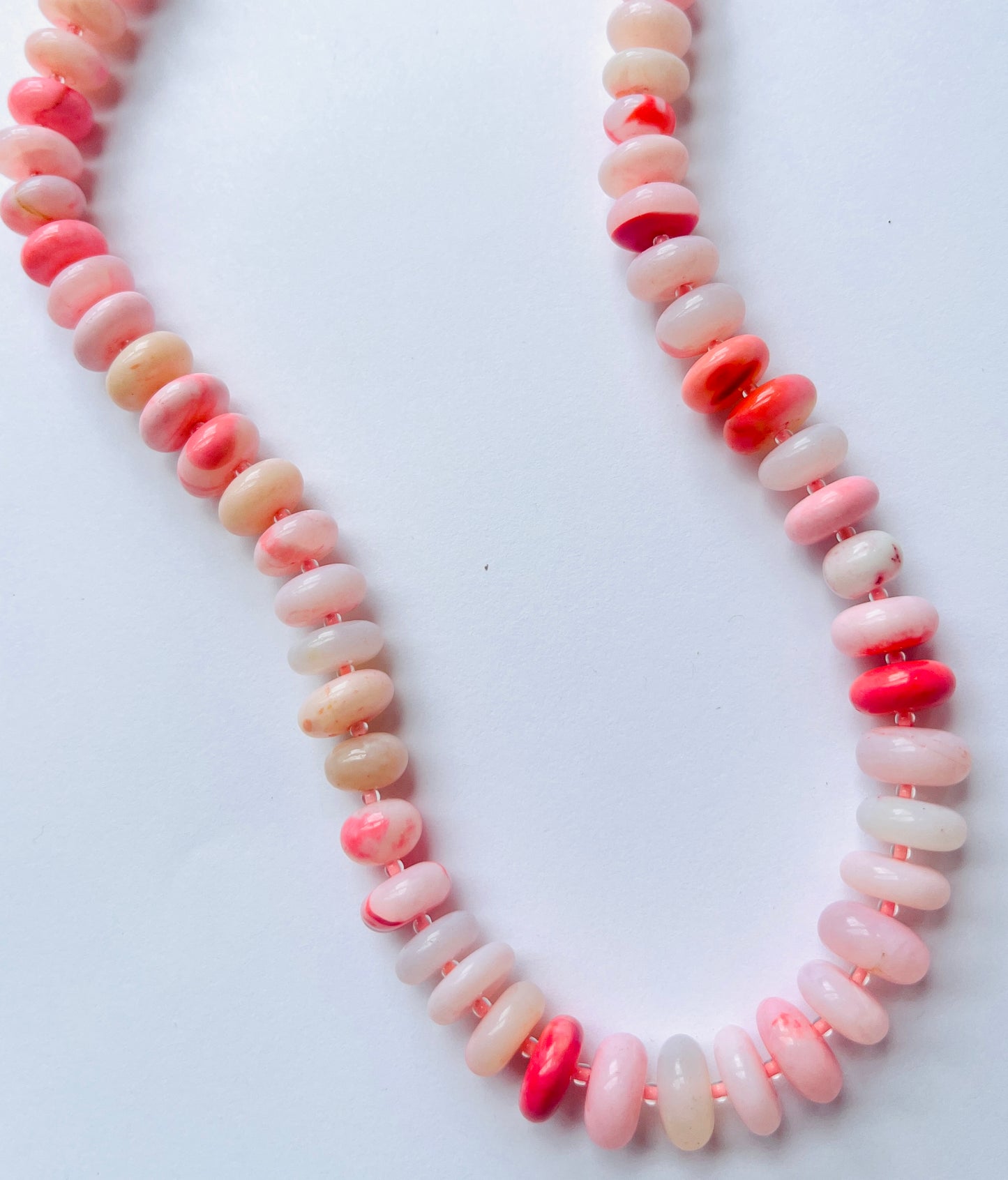 Coral Crush Opal Bauble Necklace