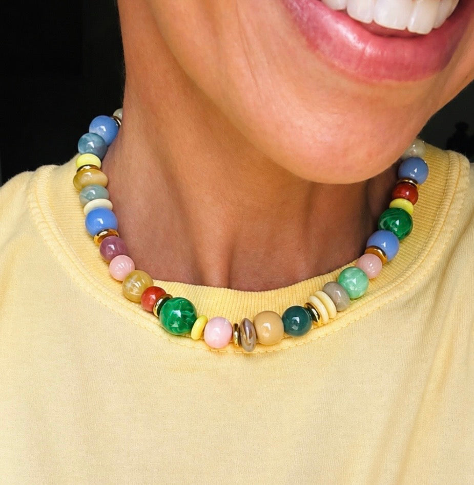Funky Beaded Necklace