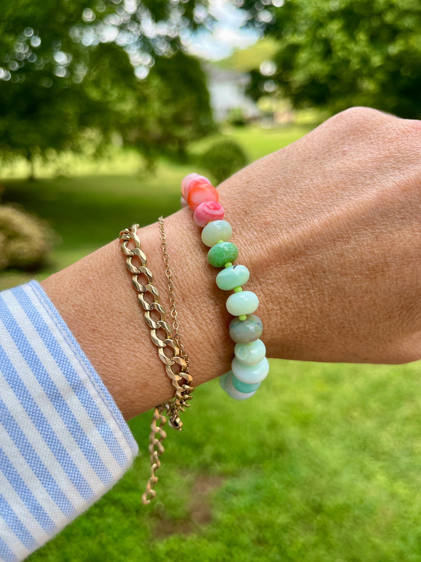 Opal Bauble Bracelet