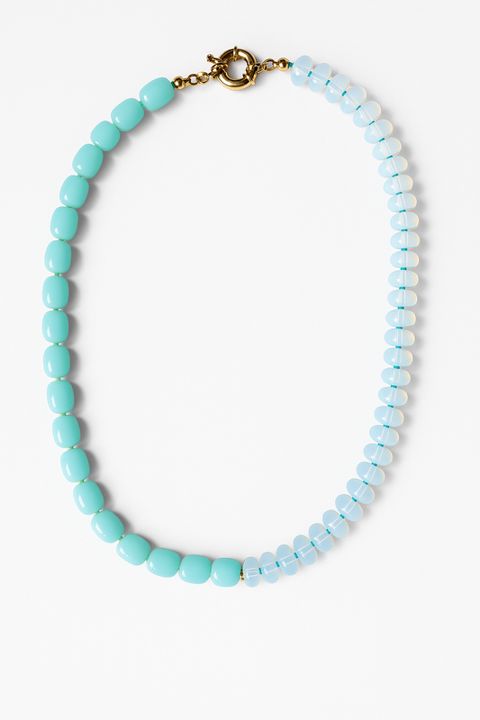 Blue Tides Stone Necklace