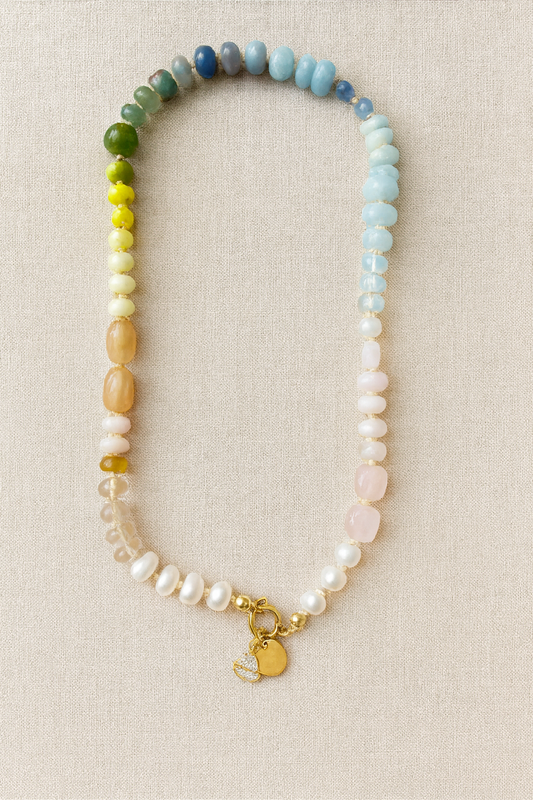 Stone Charm Necklace