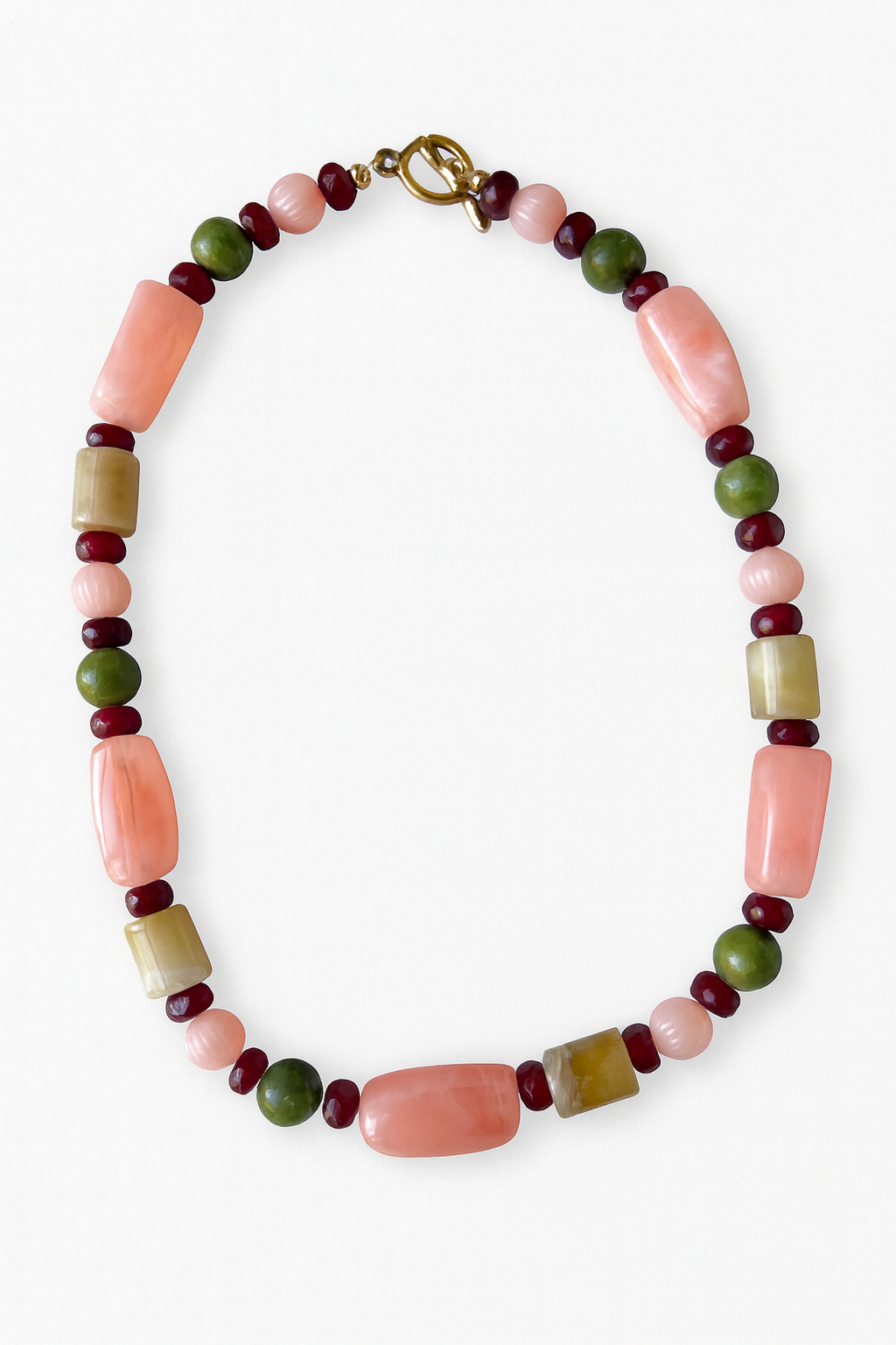 Autumn Sunset Beaded Necklace