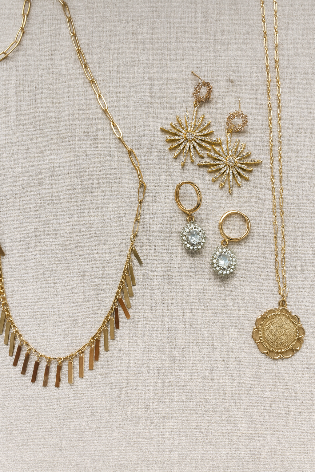 Gold Shimmer Necklace