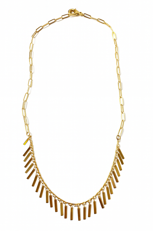 Gold Shimmer Necklace