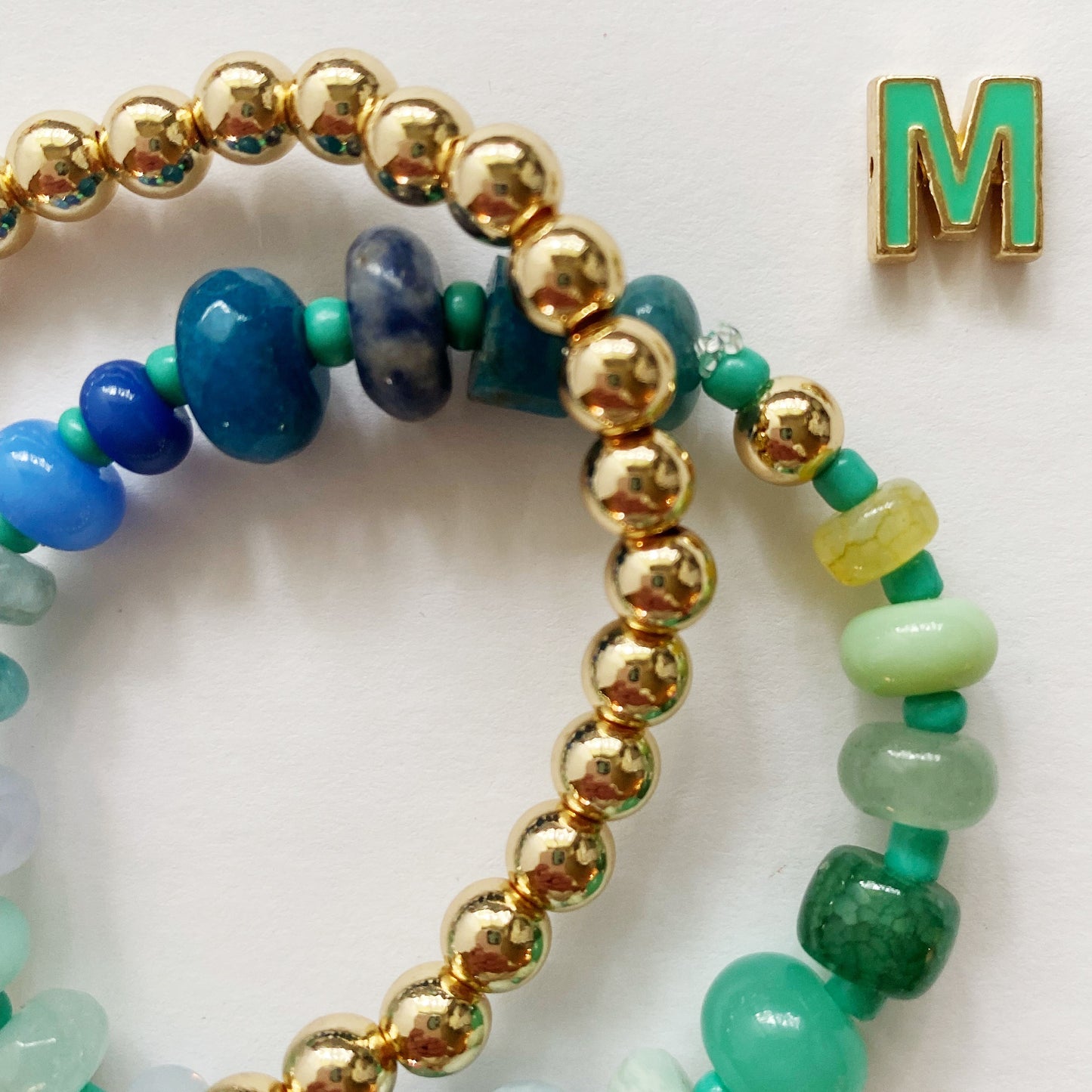 Ombré Stone Stretch Bracelet
