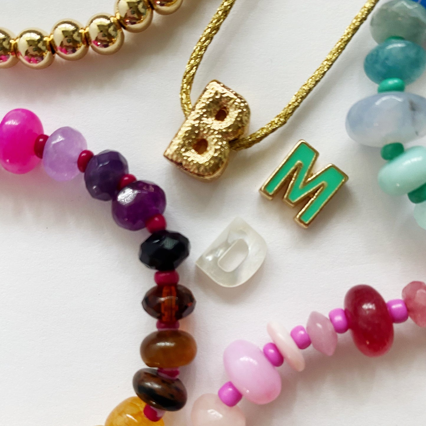 Ombré Stone Stretch Bracelet