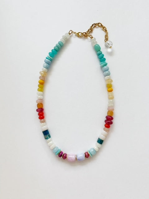 Stay Beautiful Stone Necklace
