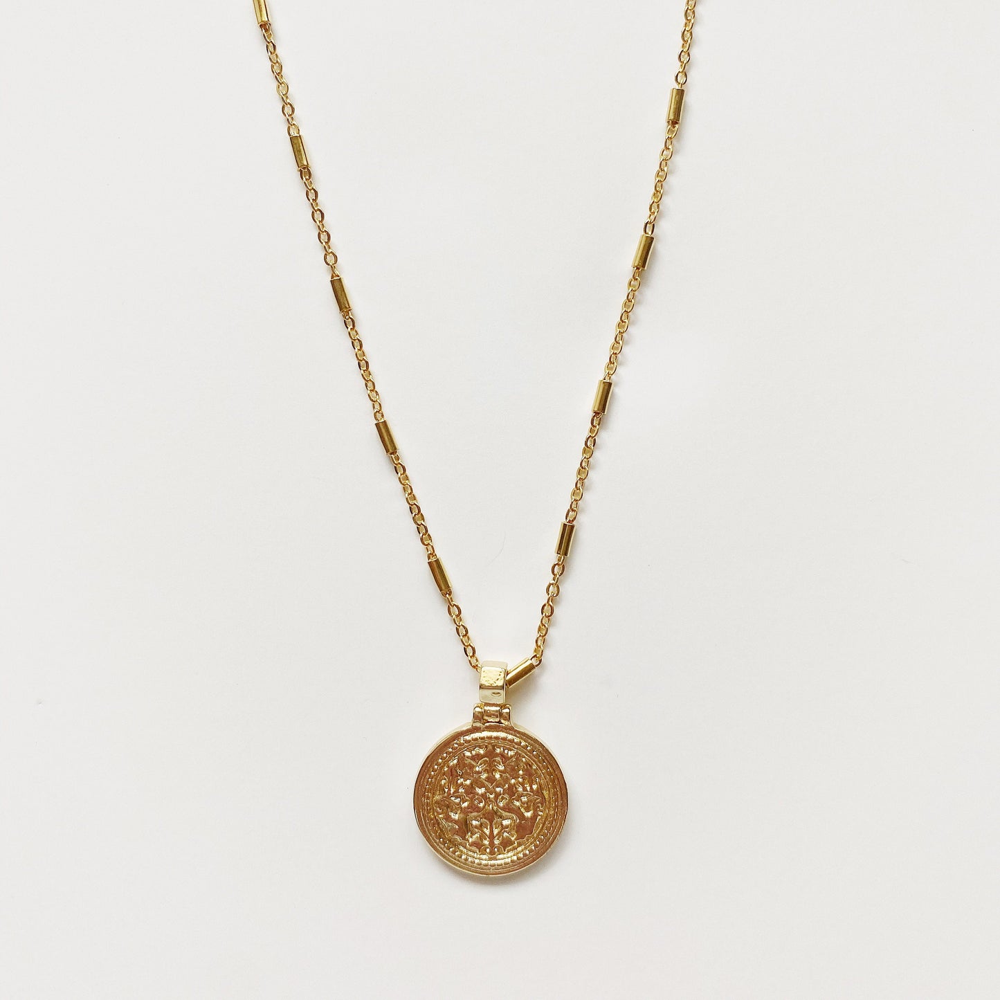 Golden Coin Necklace
