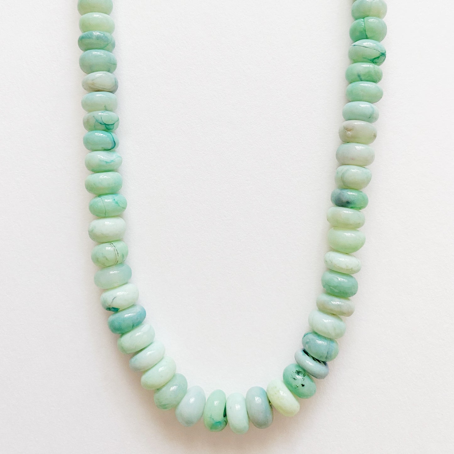 Minty Opal Bauble Layering Necklace