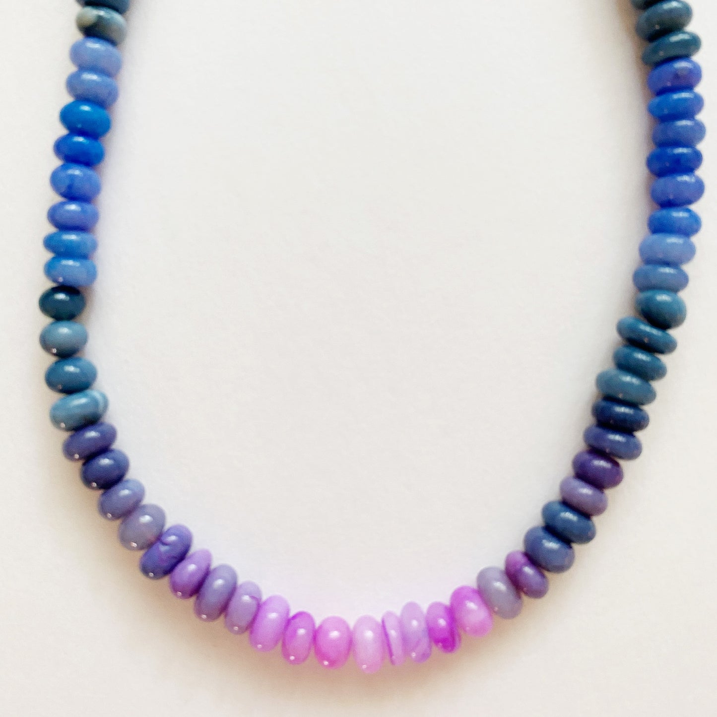 Midnight Dreams Opal Bauble Layering Necklace