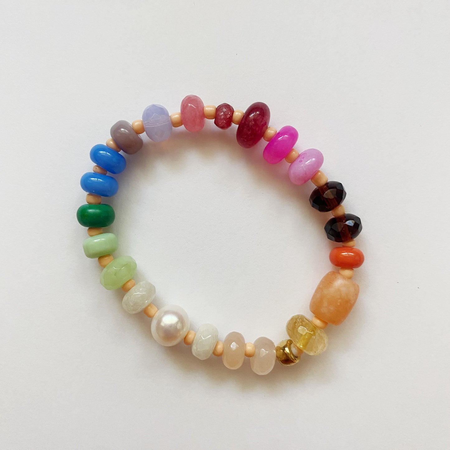 Ombré Stone Stretch Bracelet