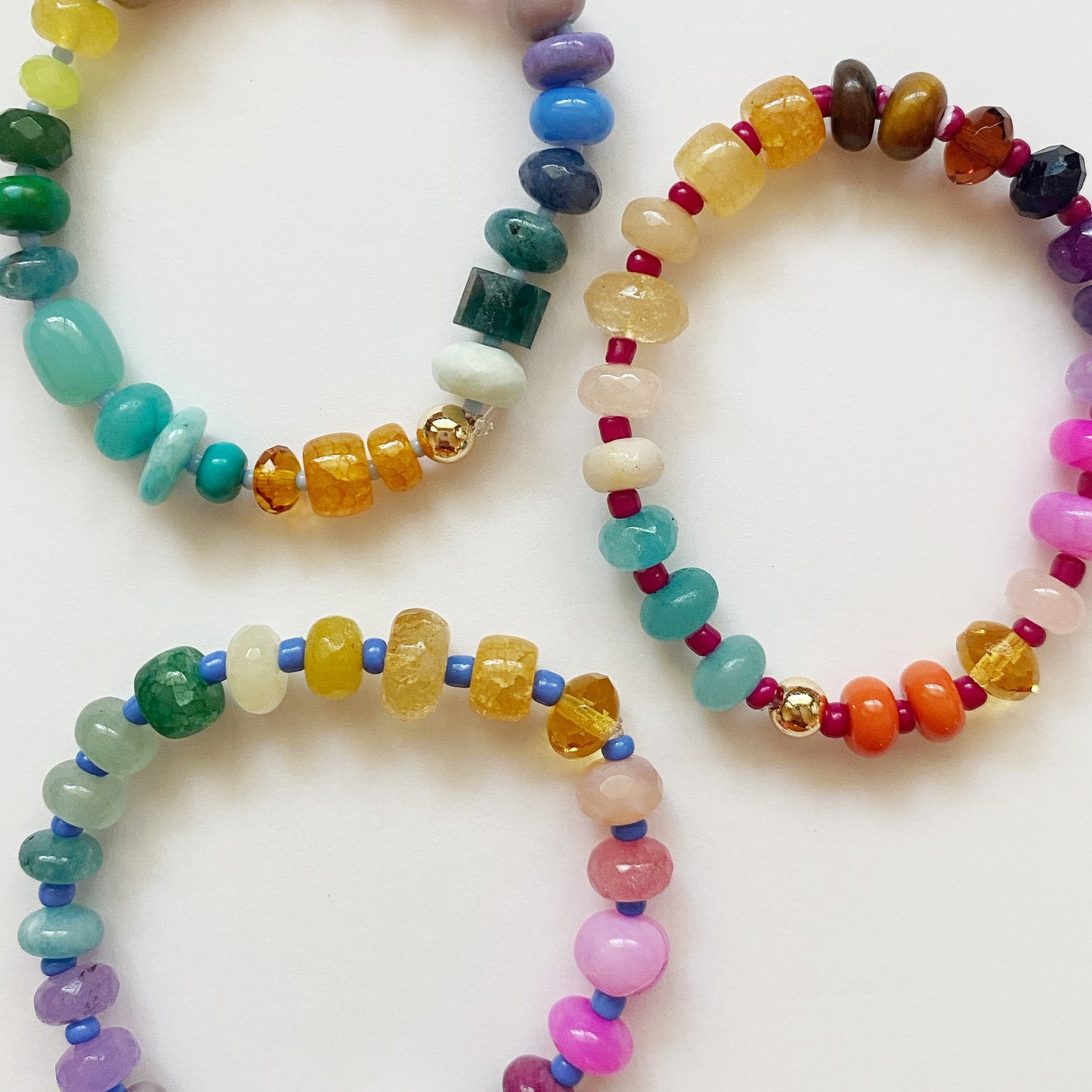 Ombré Stone Stretch Bracelet