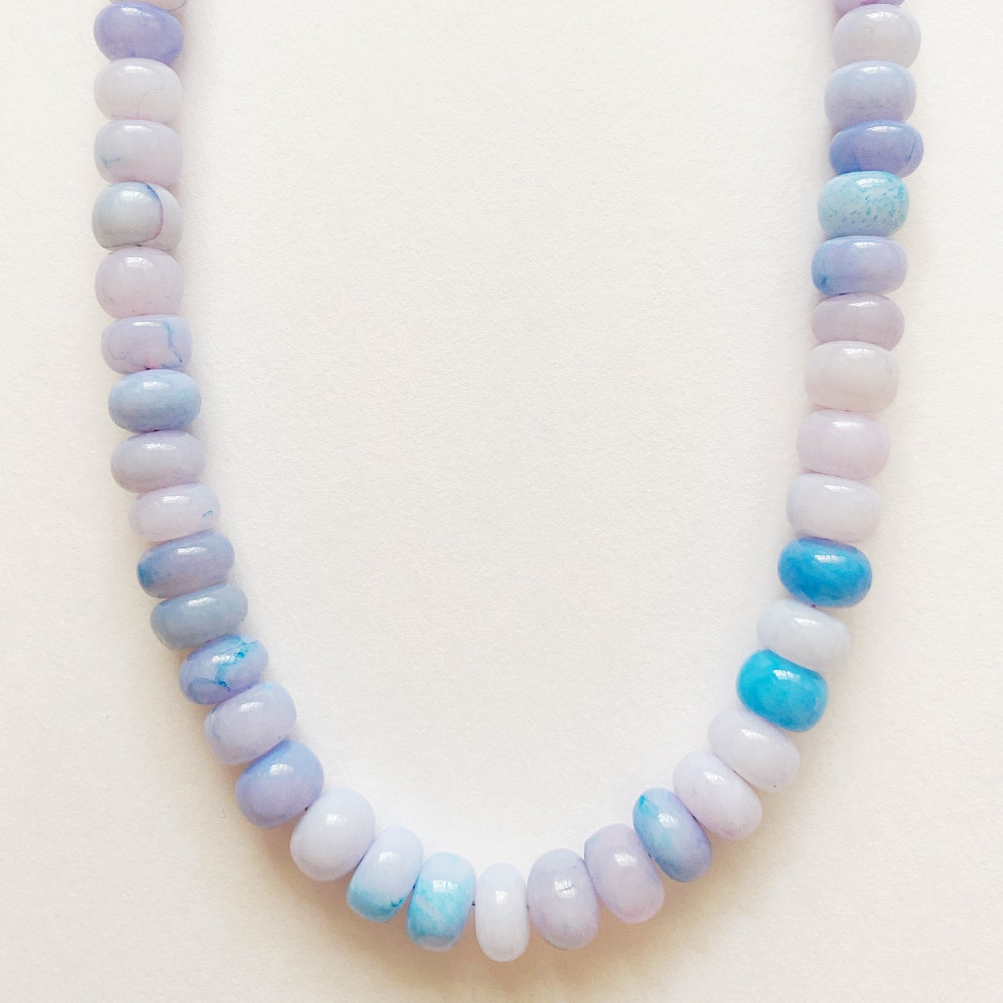 Lilac Opal Bauble Necklace