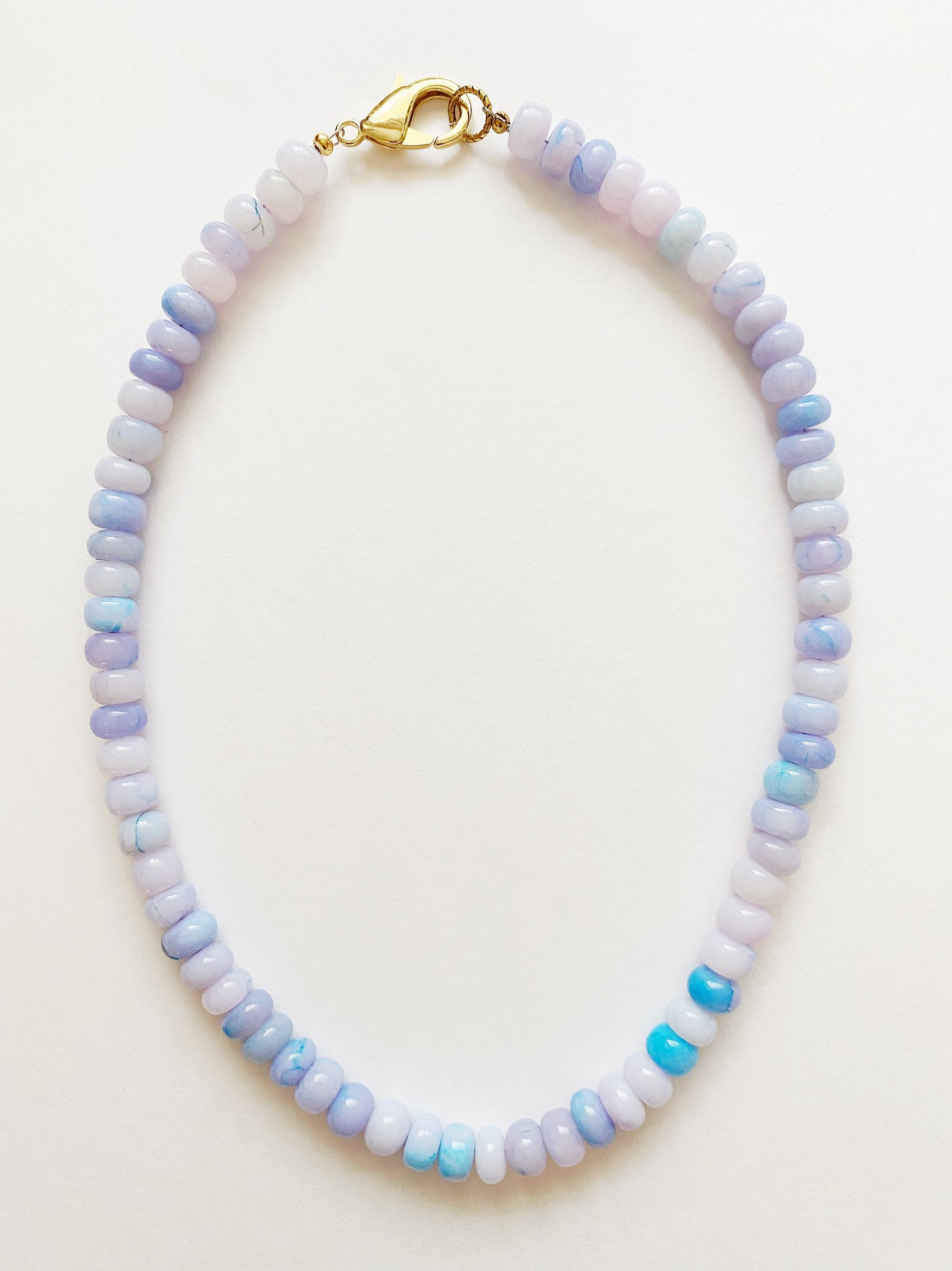 Lilac Opal Bauble Necklace