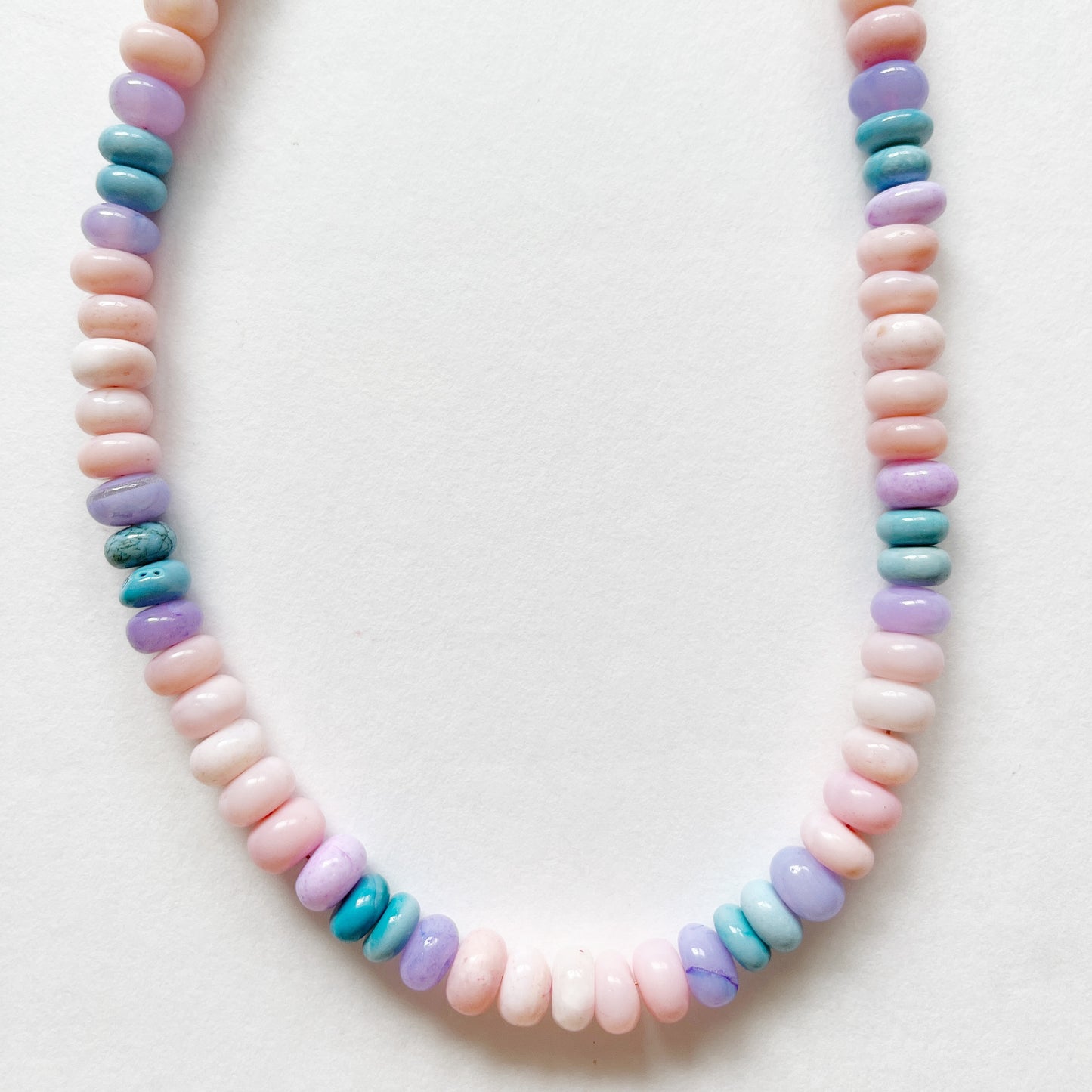 Cotton Candy Opal Bauble Necklace