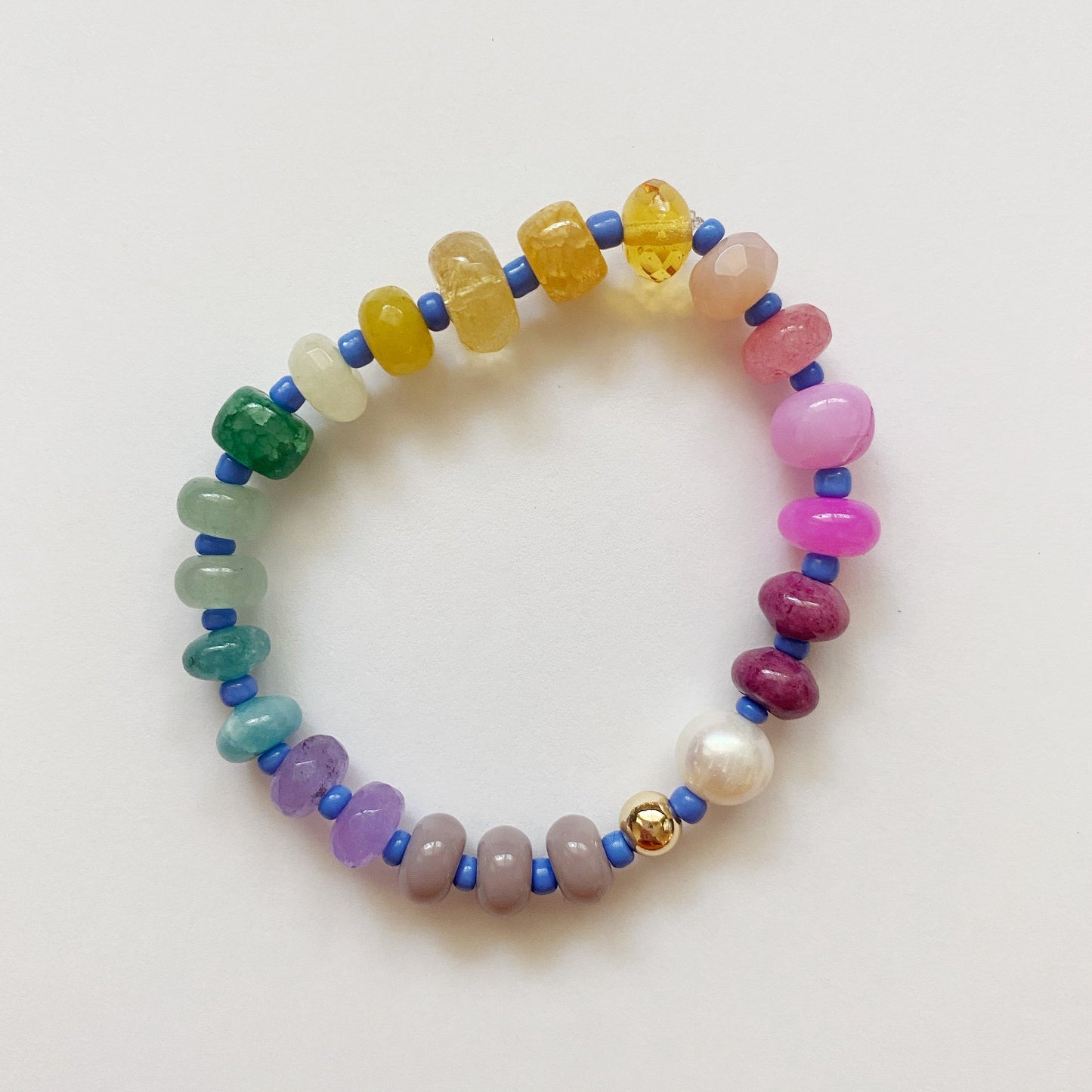 Ombré Stone Stretch Bracelet